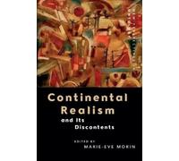 Marie-Eve Morin Continental Realism and Its Discontents (Copertina rigida)