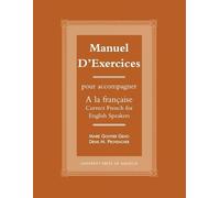 Marie Gontier Geno Denis M. Provencher Manuel d'exercices (Tascabile)
