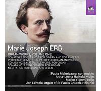 Marie Joseph Erb Marie Joseph Erb: Organ Works - Volume 1 (CD) Album