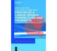 Marie-Luise Pit English as a Lingua Franca: Perspectives and (Copertina rigida)