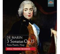 Marie Martin Marcel Vicomte de Marin De Marin: 3 Sonatas, Op. 15 (CD) Album