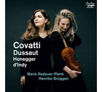 Marie Radauer-P Marie Radauer-Plank/Henrike Brüggen: Covatti/Dussaut/Honegg (CD)