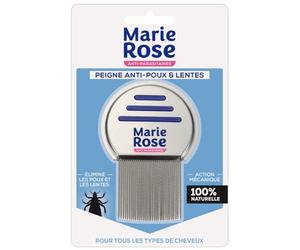 MARIE ROSE - Pettine anti-pidocchi e lendini - Per tutti i tipi di capelli