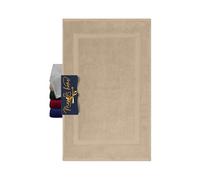 Marie´s Home Luxus 1612.2351 - Tappetino da bagno classico, per doccia e WC, 1 pezzo, 50 x 80 cm, colore: Pietra