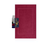 Marie´s Home Luxus 1612.2351 - Tappetino da bagno classico per doccia, vasca e WC, 1 pezzo, 50 x 80 cm, colore: Bordeaux