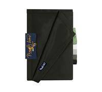 Marie´s Home Velvety Soft 1614.2354 - Lenzuolo per la casa, 150 x 250 cm, colore: Nero