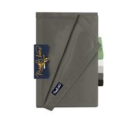 Marie´s Home Velvety Soft 1614.2354 - Lenzuolo per la casa, 240 x 275 cm, colore: antracite