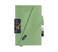 Marie´s Home Velvety Soft 1614.2354 - Lenzuolo per la casa, 240 x 275 cm, colore: Salvia