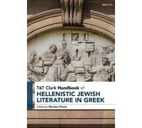 Marieke Dhont T&T Clark Handbook of Hellenistic Jewish Litera (Copertina rigida)