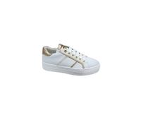 Mariella Burani Sneakers Donna in Ecopelle con Strass - 717 (Bianco/Platino)