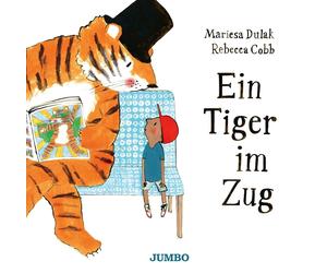 Mariesa Dulak Rebecca Cobb Ein Tiger im Zug (Copertina rigida)
