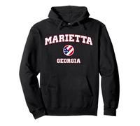 Marietta Georgia (Georgia) Felpa con Cappuccio