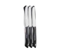 MARIETTI 13TP - Coltello tavola dentata cm 11 Linea Top - Nero - blister 6 pz
