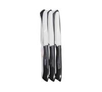 MARIETTI 13TP - Coltello tavola dentata cm 11 Linea Top - Nero - blister 6 pz