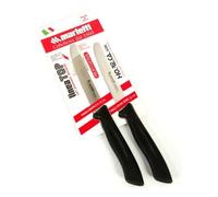 Marietti 1860 Set coltelli 2 pz lama dentata TOP Nero 24TPC02N