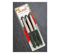 Marietti 1860 Set coltelli 6 pz lama dentata ANATOMICA Nero 24AB06N