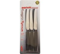 Marietti Coltelleria Set 6 Pezzi Coltelli da Tavola Smarty Nero Marietti