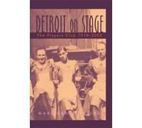 Marijean Levering Detroit on Stage (Tascabile) Great Lakes Books Series