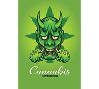 Marijuana Journal: Cannabis Gifts for Men & Women Who Appreciate Weeds | Review & Lined Paper to Write In - Green Cannabis Mask