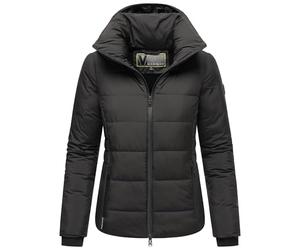 MARIKOO Basic Radaa 16 XS-6XL - Giacca trapuntata corta da donna, con cappuccio
