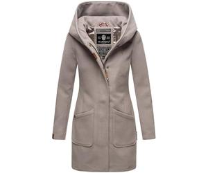 Marikoo - Cappotto da donna, trench, invernale, per la mezza stagione, lungo, B819, L