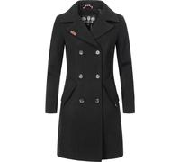 MARIKOO Cappotto di mezza stagione 'Nanakoo' nero Donna - Abbigliamento - Cappotti - Cappotti da mezza stagione MARIKOO 4XL