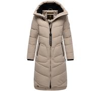 MARIKOO Cappotto invernale 'Benikoo' beige / nero Donna - Abbigliamento - Taglie comode - Cappotti MARIKOO M