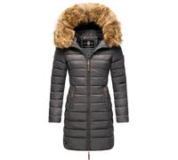 MARIKOO Cappotto invernale 'Rose' marrone / antracite Donna - Abbigliamento - Taglie comode - Cappotti MARIKOO 6XL