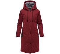 Marikoo Donna Cappotto di Mezza Stagione Con Rippstrickkragen E Cappa Ledalaa 16