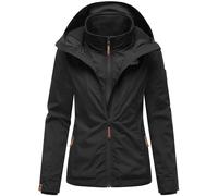 MARIKOO Giacca funzionale 'Erdbeere' nero / bianco Donna MARIKOO M nero / bianco