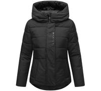 MARIKOO - Giacca invernale da donna con giacca trapuntata integrata con spalline per zaino e Elira 16, taglie XS-3XL, Nero , M