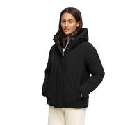 MARIKOO - Giacca invernale da donna (XS-3XL) - con cappuccio, tasche esterne foderate, aperture di ventilazione - N113, Nero , M