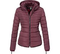 Marikoo Giacca Trapuntata Invernale da Donna Amber Rosso Vinaccia XXL