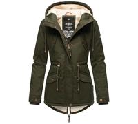 Marikoo Manolya Giacca in Cotone Invernale da Donna Olivo Scuro M