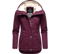 MARIKOO Parka invernale 'Bikoo' rosso vino Donna - Abbigliamento - Taglie comode - Giacche MARIKOO S