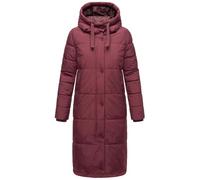 Marikoo Soranaa cappotto invernale trapuntato donna con ampio cappuccio | Lunghezza: al ginocchio | Calore 3 su 3 - molto caldo | Idrorepellente | Imbottitura calda dal peso ridotto
