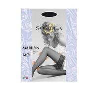 Solidea MARILYN 140 SHEER CALZA AUTOREGGENTE MOKA 4