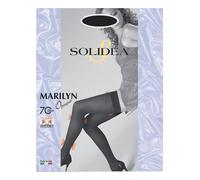 Solidea Marilyn 70 Opaque Calza Autoreggente Nero 4-L