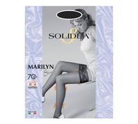 Solidea Marilyn 70 Den Sheer Autoreggenti Velate 12 15mmHg 3ML Nero