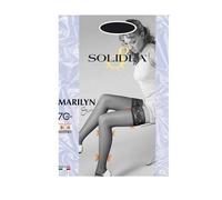 Solidea Autoreggente 70 den VISONE a maglia liscia MARILYN 70 sheer 12/15 mmHg art. 028070 Size M