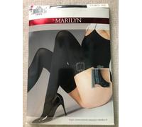 Marilyn Chance calze in pizzo opaco opaco microfibra 3D su silicone 100 den