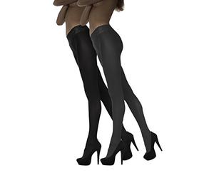 Marilyn Collant autoreggenti con 9 cm Confezione da 1 o 2 unità, 100 denari