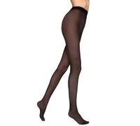 MARILYN Collant da donna Tonic 20 denari, classici semi-trasparenti opachi, in microfibra con delicato effetto coperta, rinforzo invisibile, senza slip, schwarz, 36-38