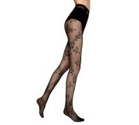 MARILYN Collant jacquard, 64 fori, Nero (Black), 40-42