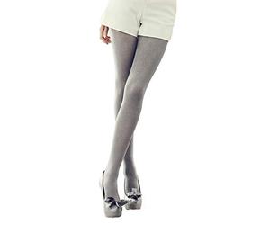 MARILYN Con effetto glitterato, collant opachi Lurex, 100 denari, grigio, 40-42