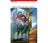 Marilyn Hacker Essays on Departure (Tascabile)
