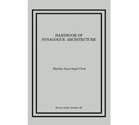 Marilyn Joyce Chiat Handbook of Synagogue Architecture (Tascabile)