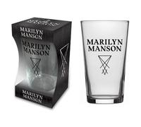 Marilyn Manson Calice Birra In Vetro 500ml