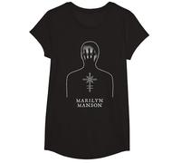 Marilyn Manson Chaos Hand Maglietta, Ragazze, Nero, L