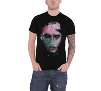 Marilyn Manson T Shirt We Are Chaos Back Print Logo Nuovo Ufficiale Nero Size XXL